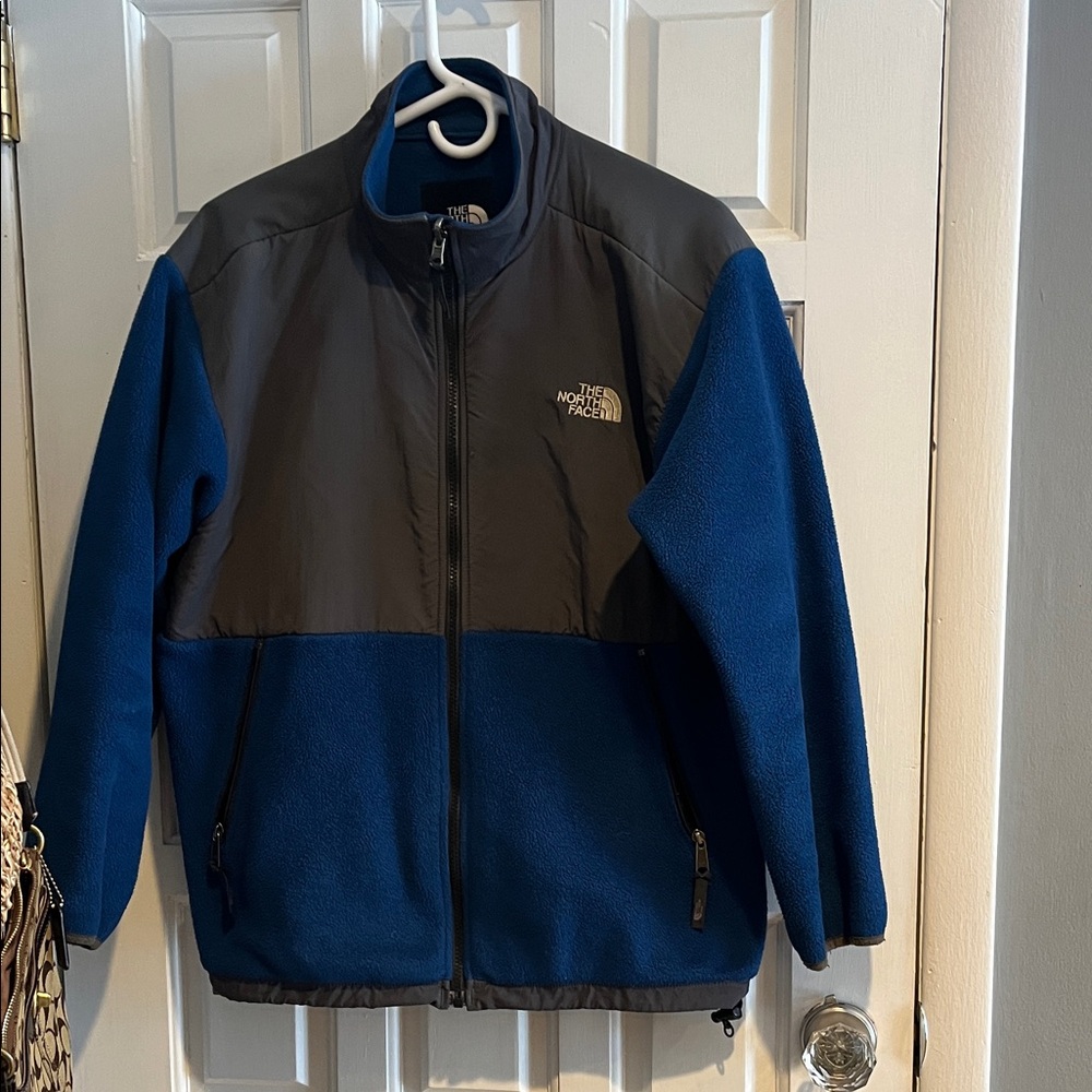 The North Face Men's Blue and Gray Performance Jacket